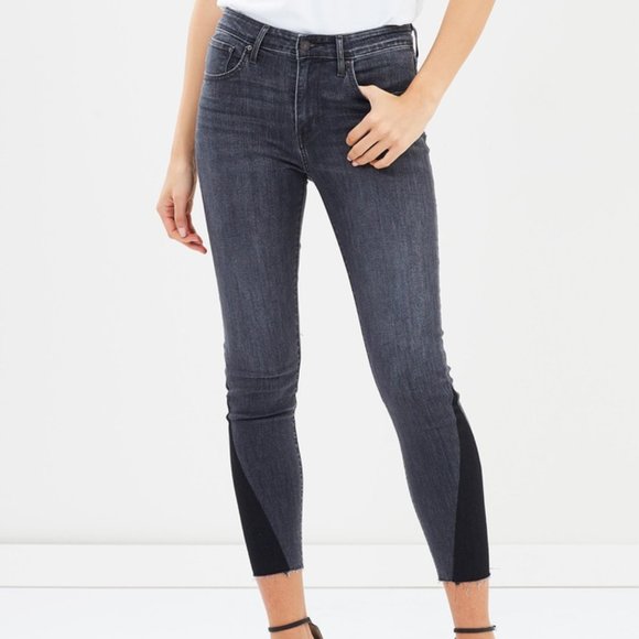 Levi's 721 high rise skinny ankle jean size 24 - Picture 4 of 14